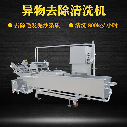 果蔬氣泡翻洗機(jī)，有效清洗，過(guò)濾泥沙