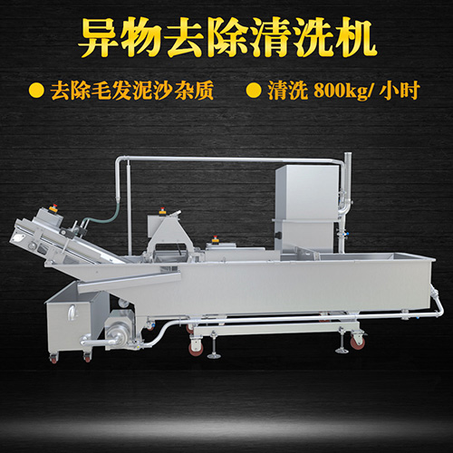 環(huán)速商用果蔬清洗機(jī)，氣泡清洗，清洗800kg小時(shí)
