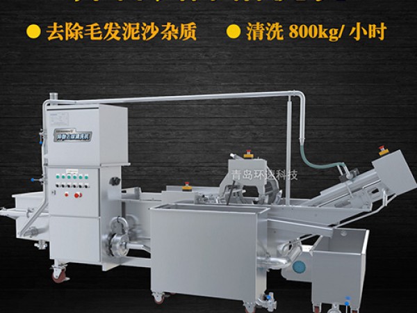 蔬菜氣泡清洗機(jī)，氣泡清洗，清洗800kg/小時(shí)